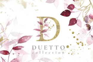 Duetto - Gold Watercolor Leaf Set Review