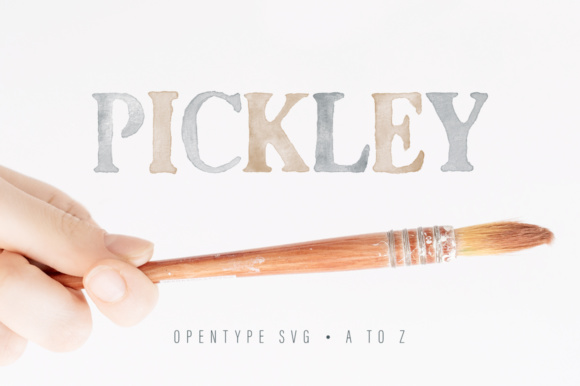 Pickley Color Fonts: A Versatile Graphic Design Asset for Creative Sellers