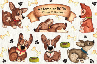 Watercolor Dogs Collection