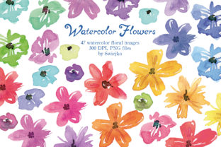 Watercolor Flowers: A Versatile Illustration for Creative Branding