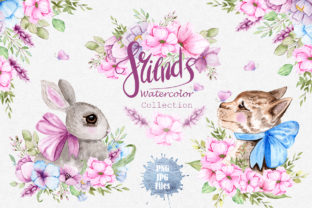 Watercolor Friends Collection and Illustrations